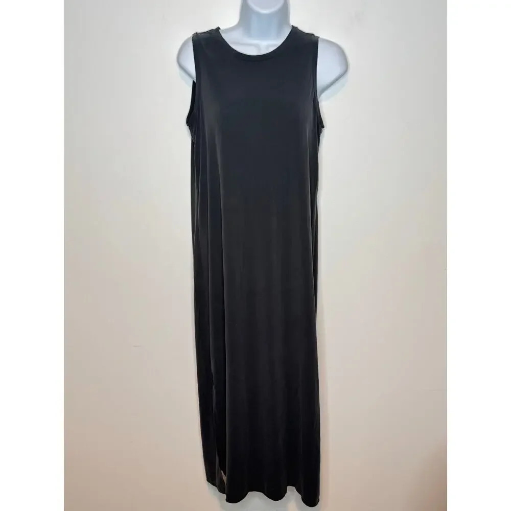 Banana Republic Womens Basic Black Maxi Dress Modal Fabric SIZE XS